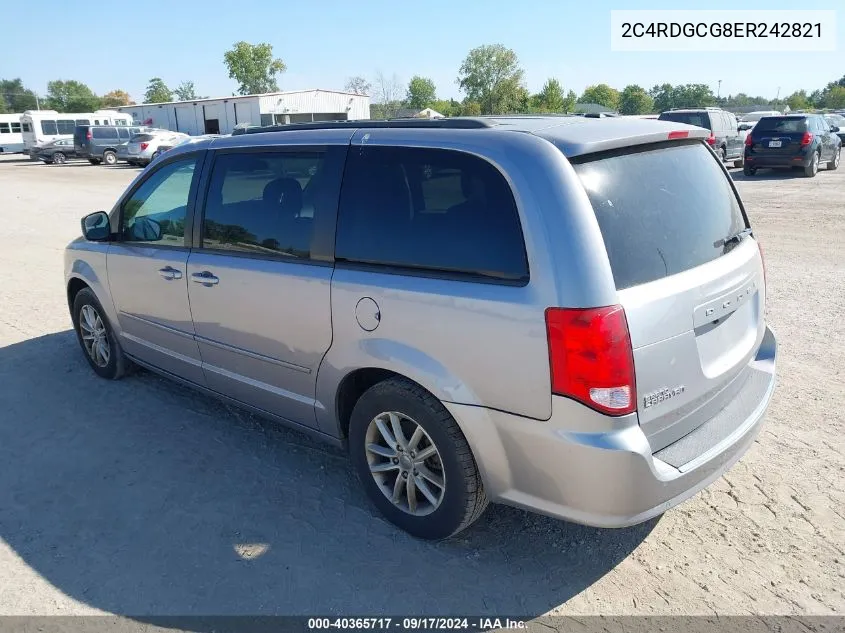 2014 Dodge Grand Caravan Sxt/Sxt 30Th Anniversary VIN: 2C4RDGCG8ER242821 Lot: 40365717