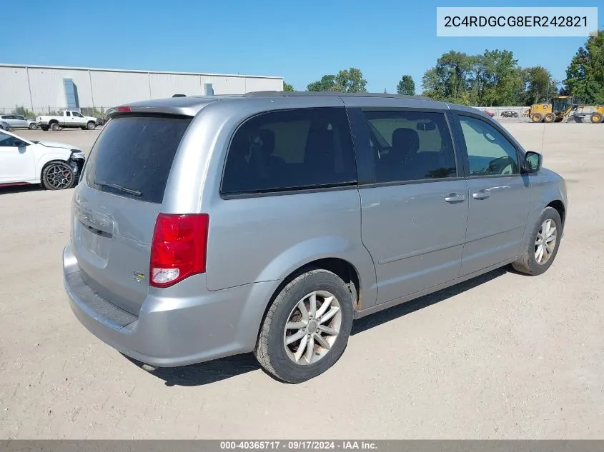 2C4RDGCG8ER242821 2014 Dodge Grand Caravan Sxt/Sxt 30Th Anniversary