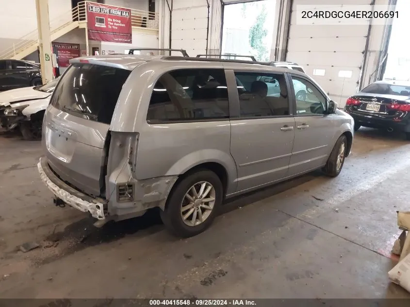 2C4RDGCG4ER206691 2014 Dodge Grand Caravan Sxt