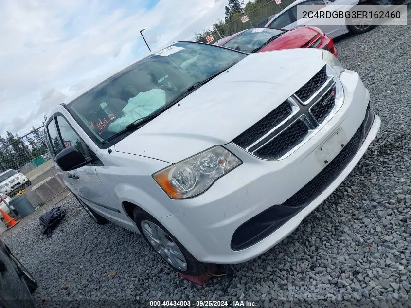 2C4RDGBG3ER162460 2014 Dodge Grand Caravan American Value Pkg