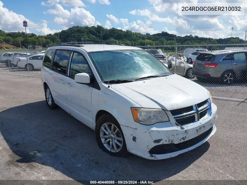 2014 Dodge Grand Caravan Sxt VIN: 2C4RDGCG6ER210032 Lot: 40448088