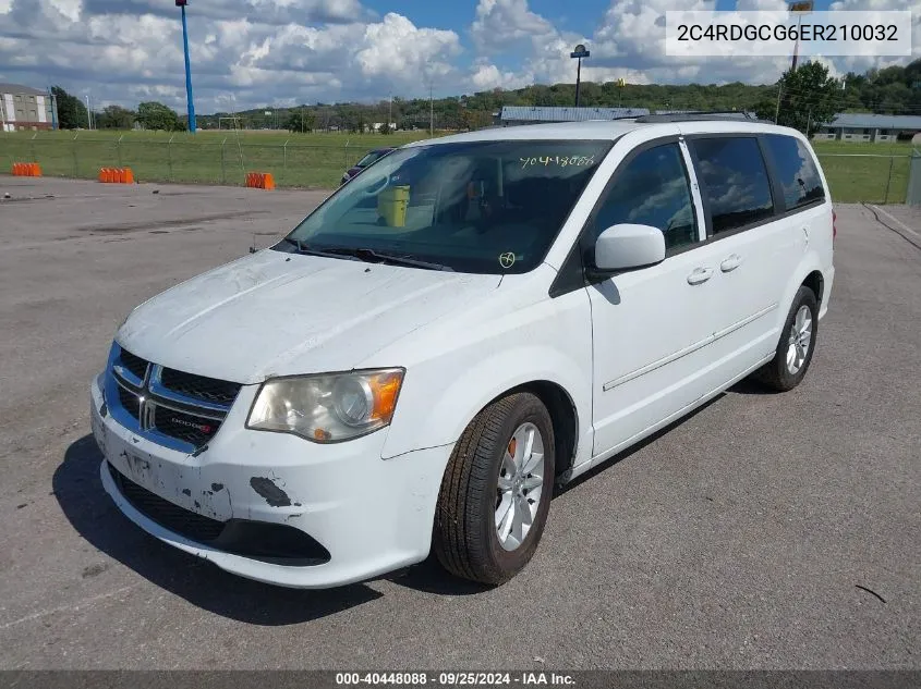 2014 Dodge Grand Caravan Sxt VIN: 2C4RDGCG6ER210032 Lot: 40448088