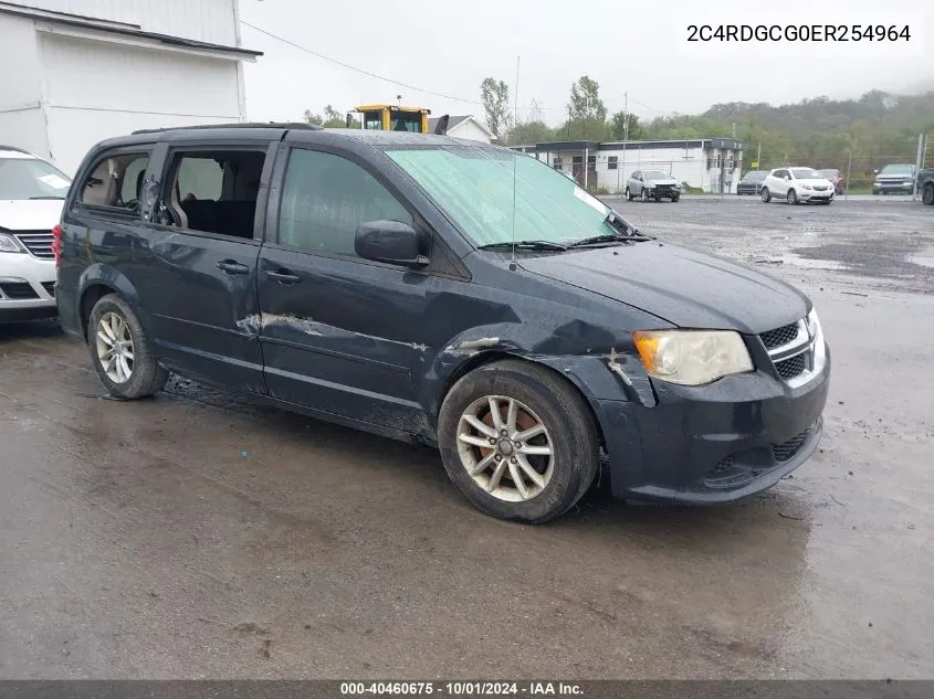 2014 Dodge Grand Caravan Sxt VIN: 2C4RDGCG0ER254964 Lot: 40460675