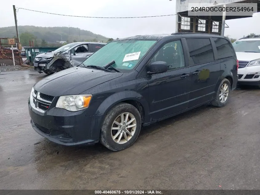 2014 Dodge Grand Caravan Sxt VIN: 2C4RDGCG0ER254964 Lot: 40460675