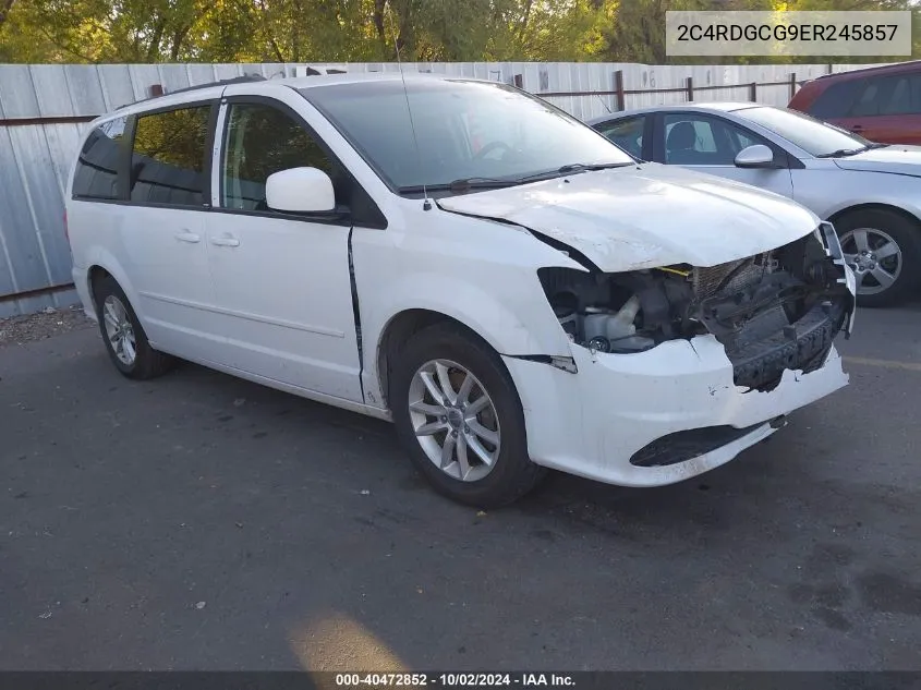 2C4RDGCG9ER245857 2014 Dodge Grand Caravan Sxt