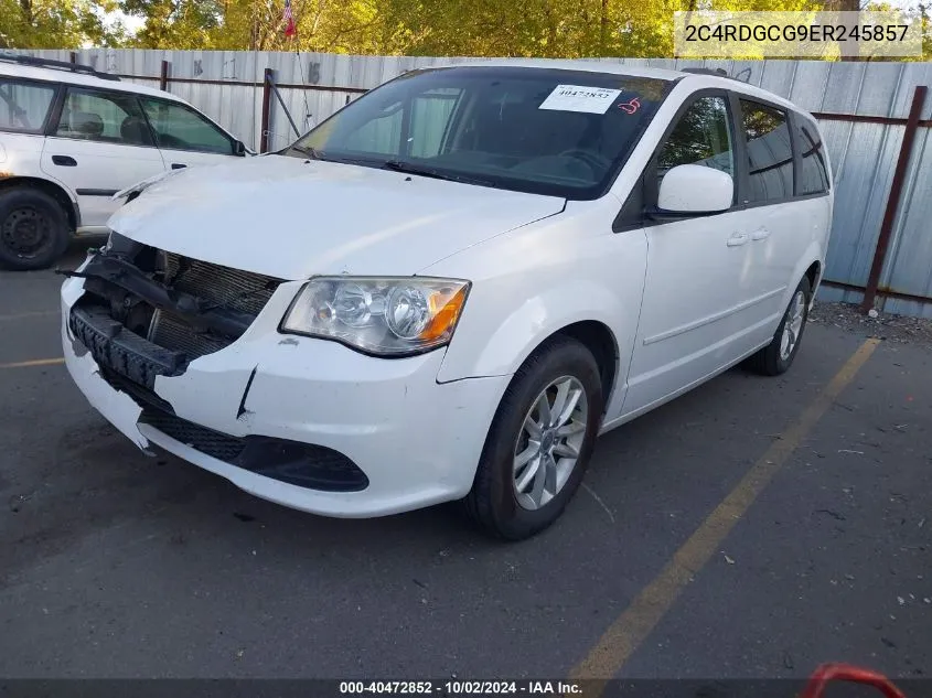 2C4RDGCG9ER245857 2014 Dodge Grand Caravan Sxt