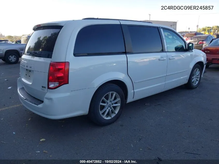 2C4RDGCG9ER245857 2014 Dodge Grand Caravan Sxt