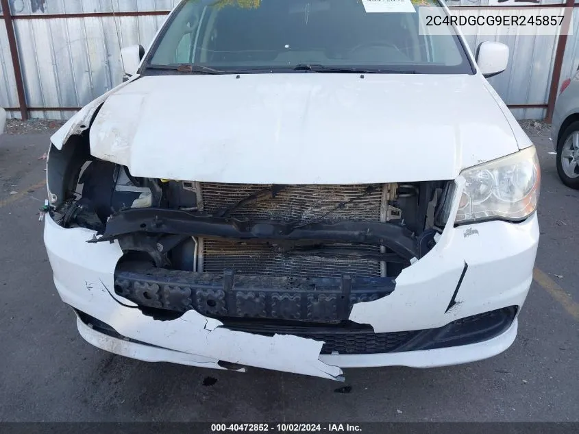 2C4RDGCG9ER245857 2014 Dodge Grand Caravan Sxt