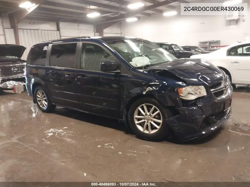 2C4RDGCG0ER430069 2014 Dodge Grand Caravan Sxt