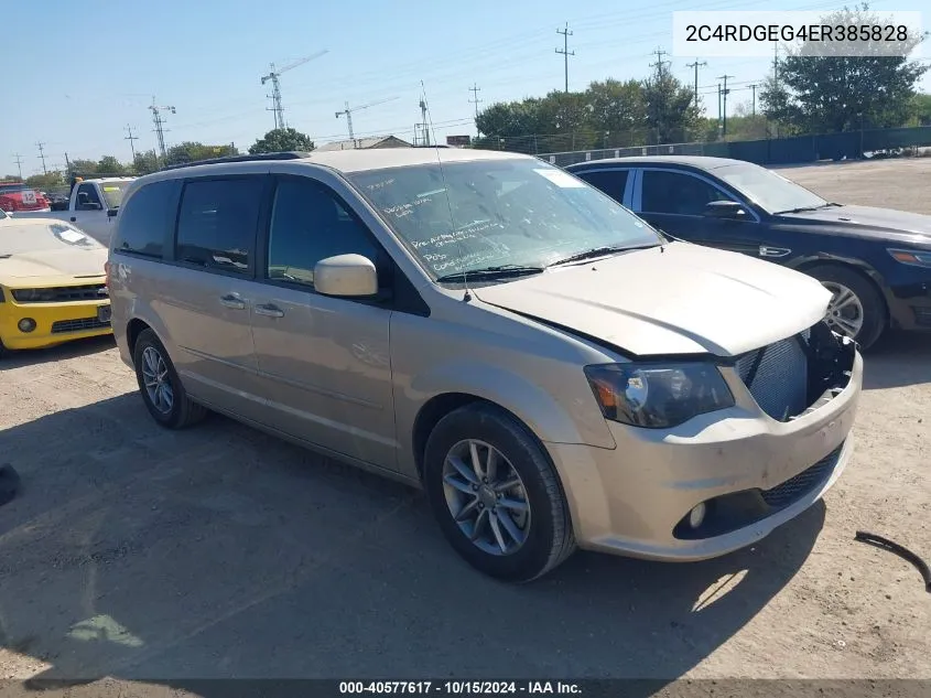 2014 Dodge Grand Caravan R/T VIN: 2C4RDGEG4ER385828 Lot: 40577617