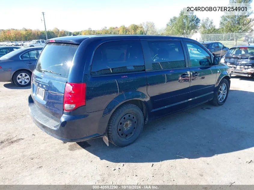 2014 Dodge Grand Caravan Se 30Th Anniversary VIN: 2C4RDGBG7ER254901 Lot: 40592290