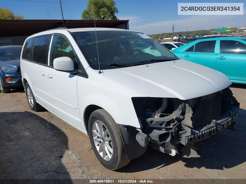 2C4RDGCG3ER341354 2014 Dodge Grand Caravan Sxt