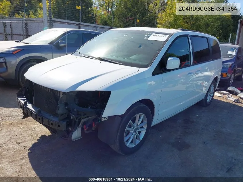 2C4RDGCG3ER341354 2014 Dodge Grand Caravan Sxt