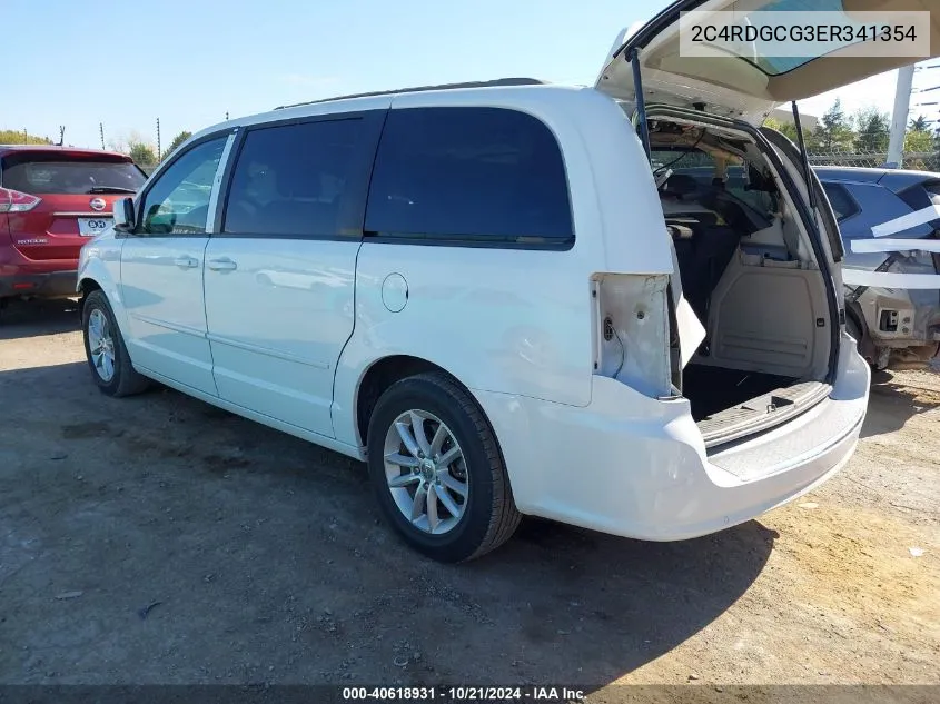 2014 Dodge Grand Caravan Sxt VIN: 2C4RDGCG3ER341354 Lot: 40618931