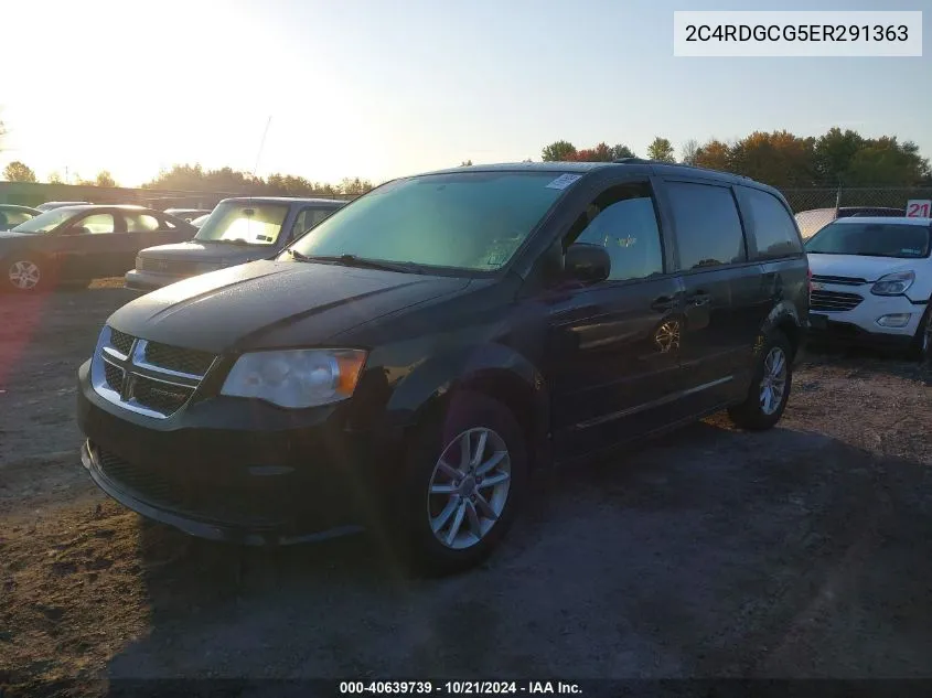 2C4RDGCG5ER291363 2014 Dodge Grand Caravan Sxt