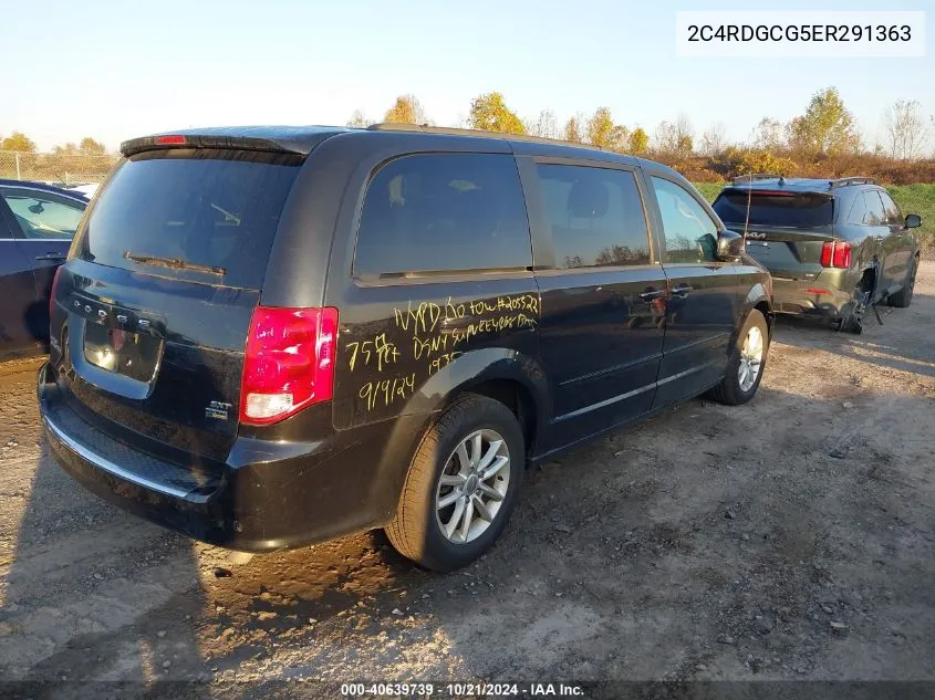 2C4RDGCG5ER291363 2014 Dodge Grand Caravan Sxt