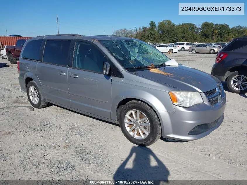 2C4RDGCGXER173373 2014 Dodge Grand Caravan Sxt