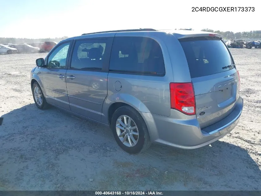 2014 Dodge Grand Caravan Sxt VIN: 2C4RDGCGXER173373 Lot: 40643168