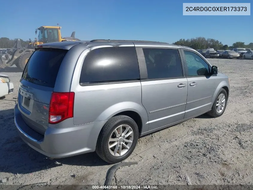 2C4RDGCGXER173373 2014 Dodge Grand Caravan Sxt