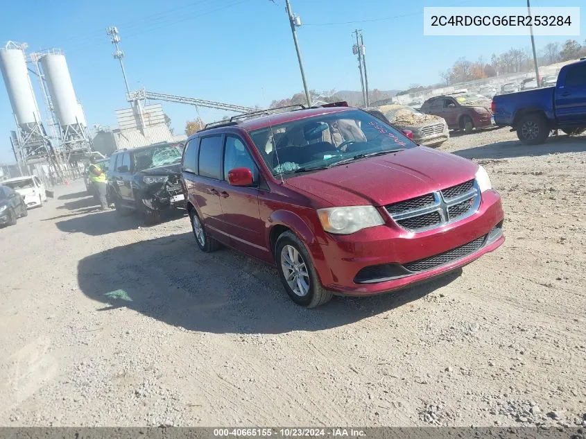 2C4RDGCG6ER253284 2014 Dodge Grand Caravan Sxt