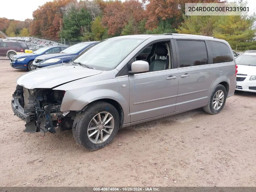 2014 Dodge Grand Caravan Sxt 30Th Anniversary VIN: 2C4RDGCG0ER331901 Lot: 40674504