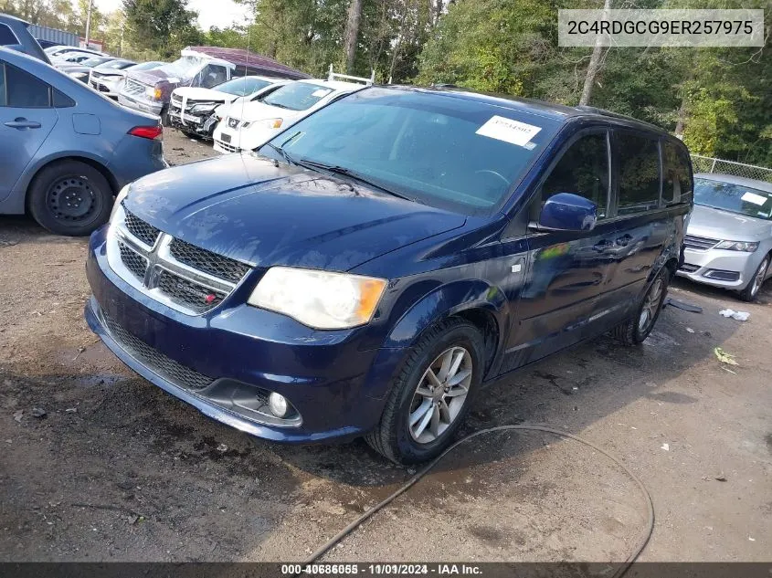 2014 Dodge Grand Caravan Sxt VIN: 2C4RDGCG9ER257975 Lot: 40686055