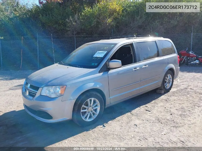 2C4RDGCG6ER173712 2014 Dodge Grand Caravan Sxt