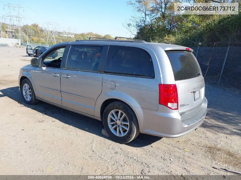 2C4RDGCG6ER173712 2014 Dodge Grand Caravan Sxt