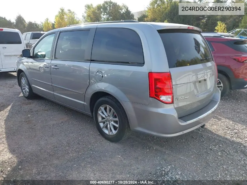 2014 Dodge Grand Caravan Sxt VIN: 2C4RDGCG0ER290394 Lot: 40690277