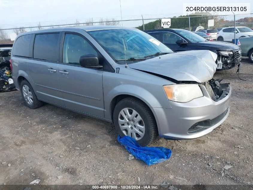 2014 Dodge Grand Caravan Se VIN: 2C4RDGBG5ER313105 Lot: 40697900