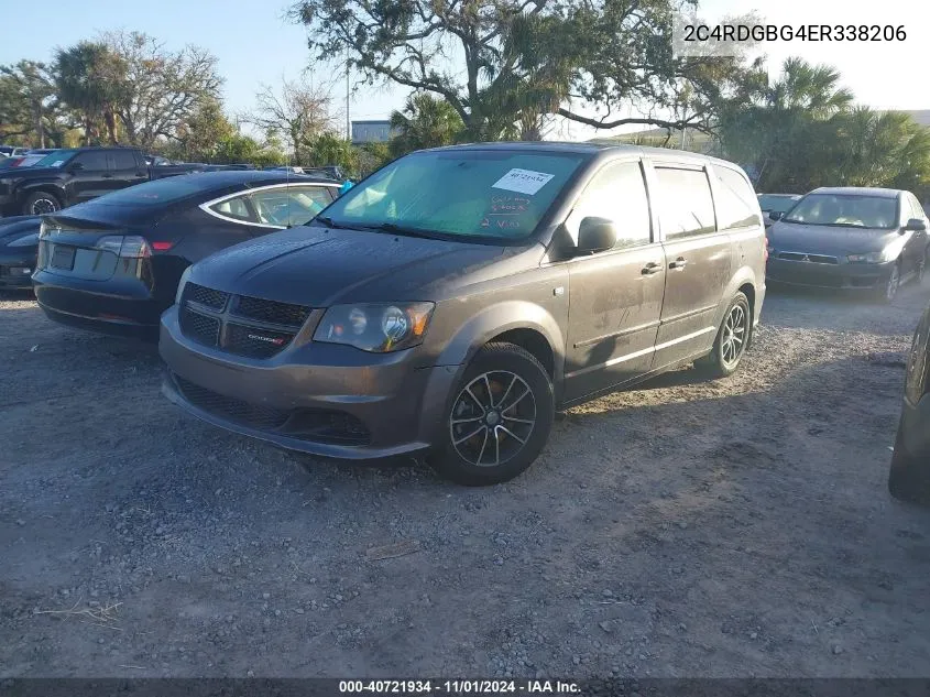 2014 Dodge Grand Caravan Se 30Th Anniversary VIN: 2C4RDGBG4ER338206 Lot: 40721934