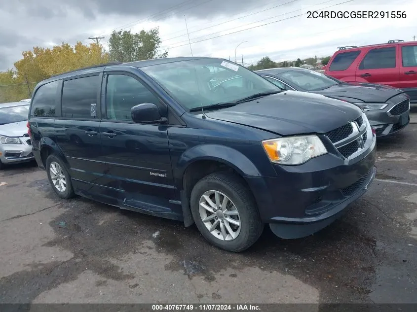 2014 Dodge Grand Caravan Sxt VIN: 2C4RDGCG5ER291556 Lot: 40767749