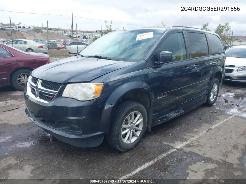 2014 Dodge Grand Caravan Sxt VIN: 2C4RDGCG5ER291556 Lot: 40767749