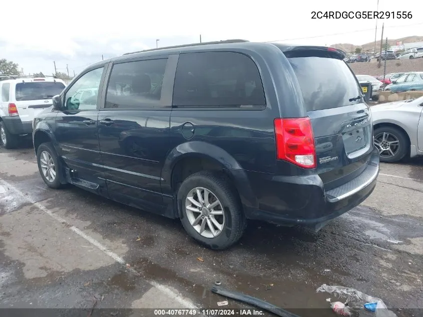 2014 Dodge Grand Caravan Sxt VIN: 2C4RDGCG5ER291556 Lot: 40767749