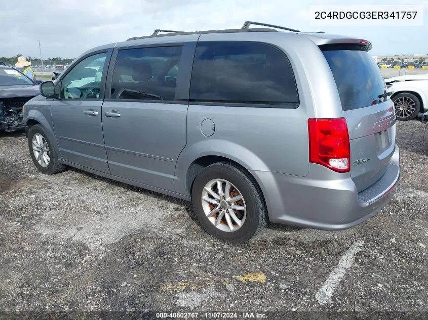 2014 Dodge Grand Caravan Sxt/Sxt 30Th Anniversary VIN: 2C4RDGCG3ER341757 Lot: 40802767