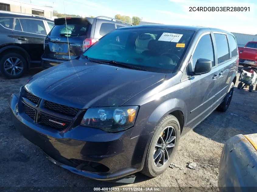 2C4RDGBG3ER288091 2014 Dodge Grand Caravan Se