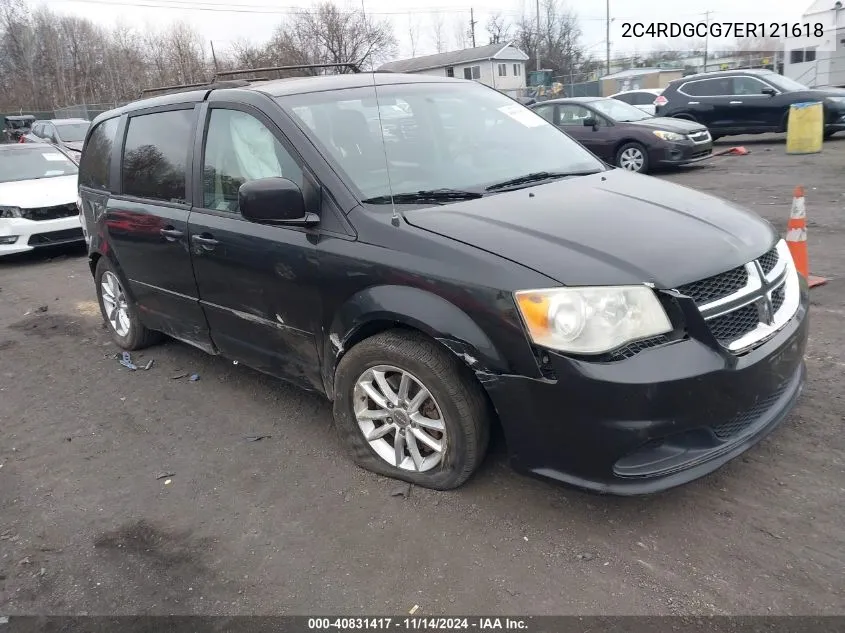 2014 Dodge Grand Caravan Sxt VIN: 2C4RDGCG7ER121618 Lot: 40831417