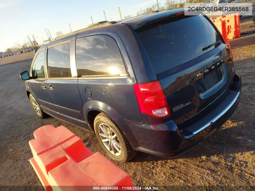 2014 Dodge Grand Caravan R/T VIN: 2C4RDGEG4ER385568 Lot: 40834355