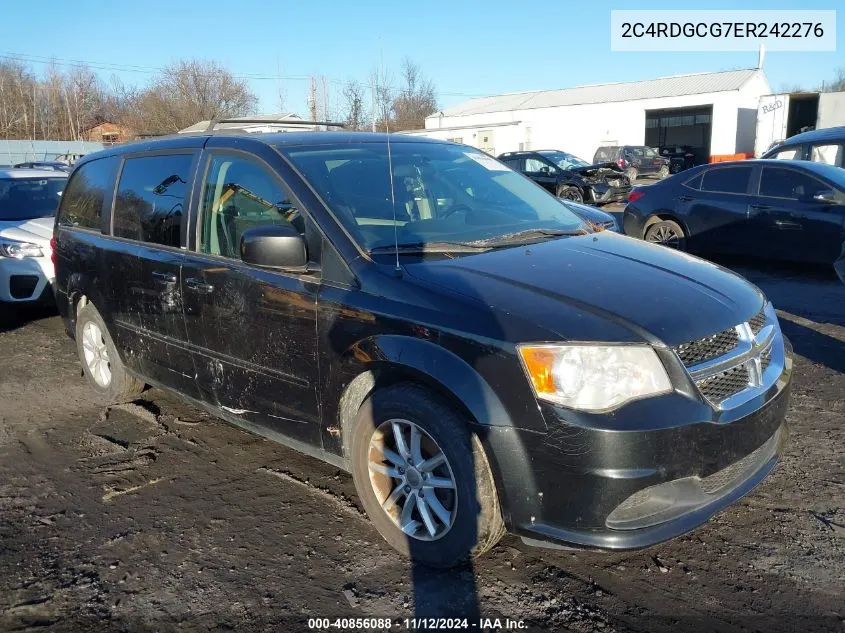 2014 Dodge Grand Caravan Sxt VIN: 2C4RDGCG7ER242276 Lot: 40856088