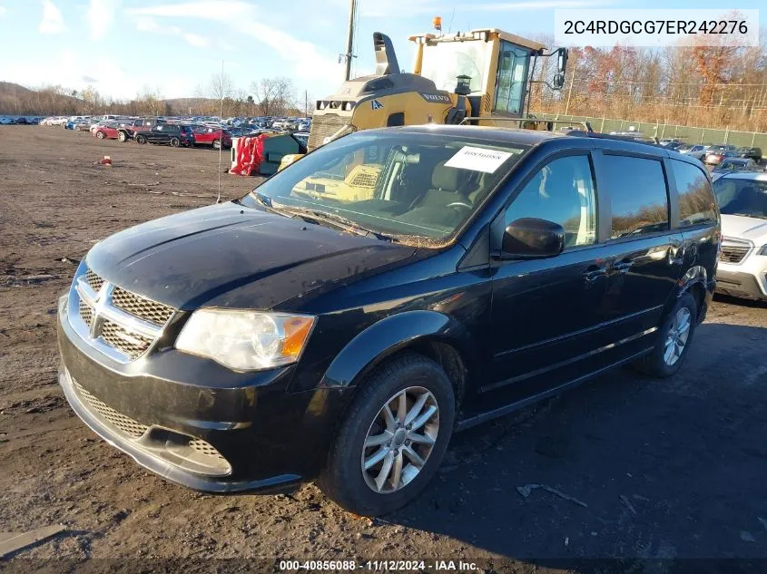 2014 Dodge Grand Caravan Sxt VIN: 2C4RDGCG7ER242276 Lot: 40856088