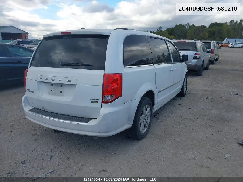 2C4RDGDG8FR680210 2015 Dodge Grand Caravan