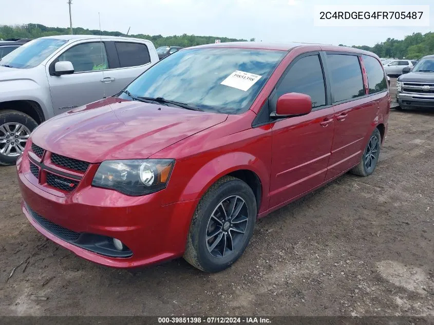 2C4RDGEG4FR705487 2015 Dodge Grand Caravan R/T