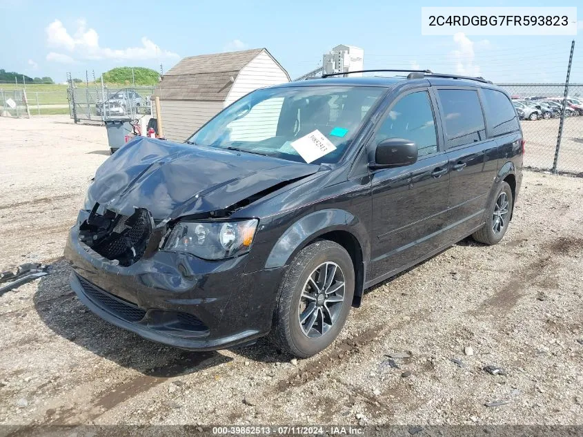 2015 Dodge Grand Caravan Se VIN: 2C4RDGBG7FR593823 Lot: 39852513