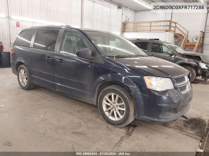 2C4RDGCGXFR717288 2015 Dodge Grand Caravan Sxt