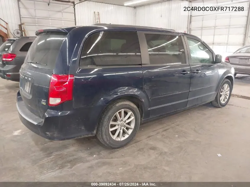 2C4RDGCGXFR717288 2015 Dodge Grand Caravan Sxt