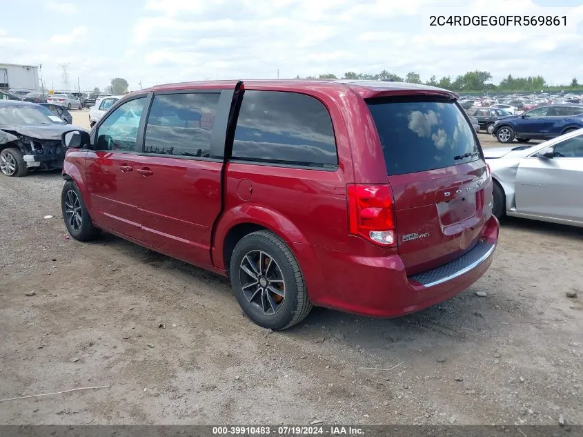 2C4RDGEG0FR569861 2015 Dodge Grand Caravan R/T