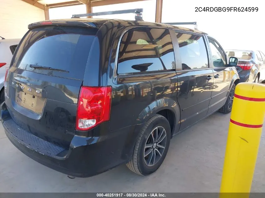 2C4RDGBG9FR624599 2015 Dodge Grand Caravan Se