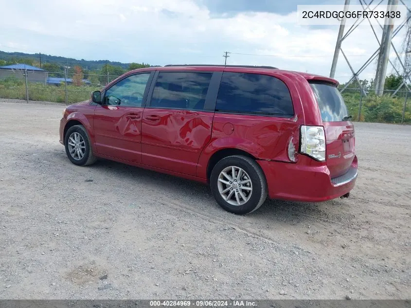 2C4RDGCG6FR733438 2015 Dodge Grand Caravan Sxt