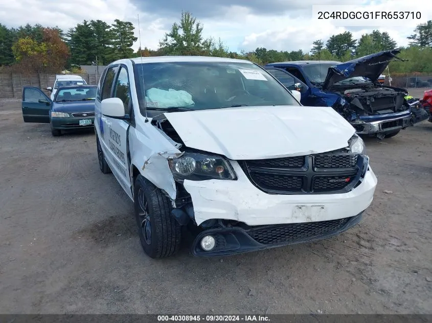 2C4RDGCG1FR653710 2015 Dodge Grand Caravan Sxt Plus