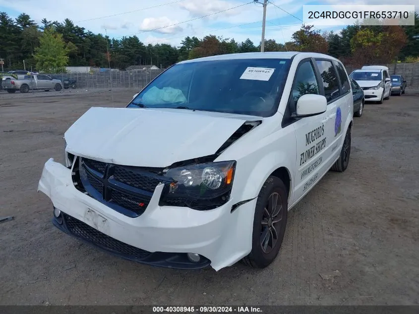 2015 Dodge Grand Caravan Sxt Plus VIN: 2C4RDGCG1FR653710 Lot: 40308945